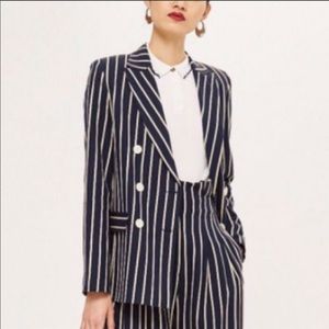 Topshop Striped Blazer-NWT!!
